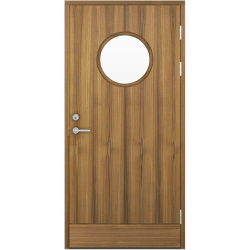 Ytterdörr SnickarPer 506G Köpenhamn Teak