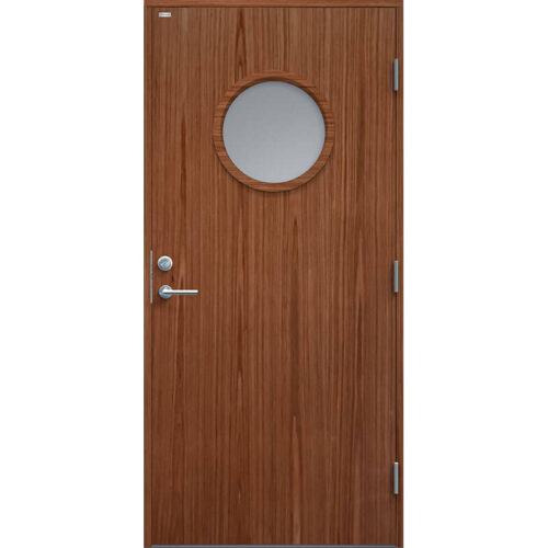 Ytterdörr Diplomat Rosa Glas Konstteak