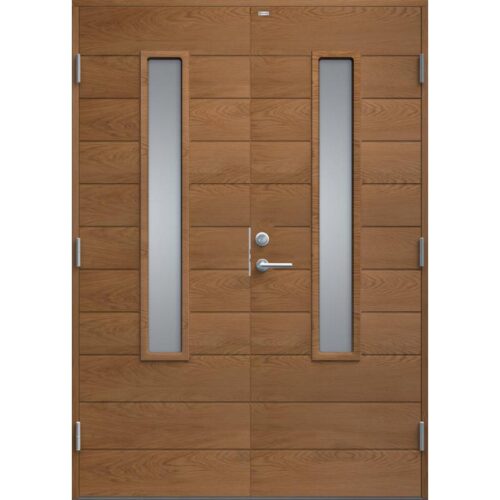 Parytterdörr Diplomat Clara Glas Ekfanér