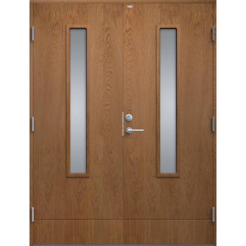 Parytterdörr Diplomat Laila Glas Ekfanér