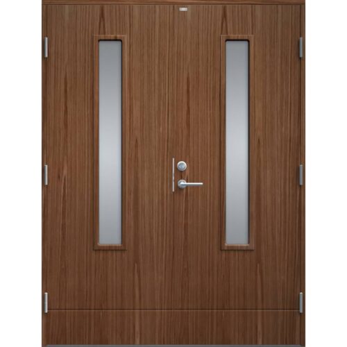 Parytterdörr Diplomat Laila Glas Konstteak