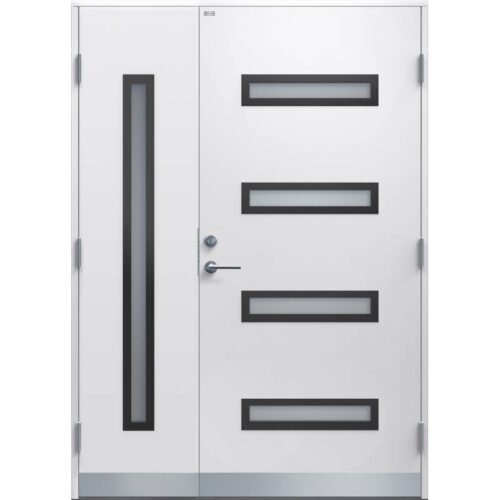 Parytterdörr Diplomat Minnah Halvpar Glas Extreme