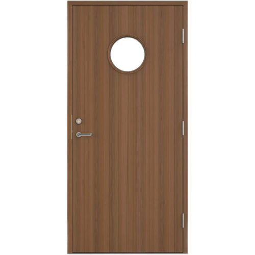 Ytterdörr LeksandsDörren Lugnet Glas Teak