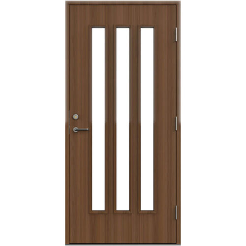 Ytterdörr LeksandsDörren Rexbo Glas Teak