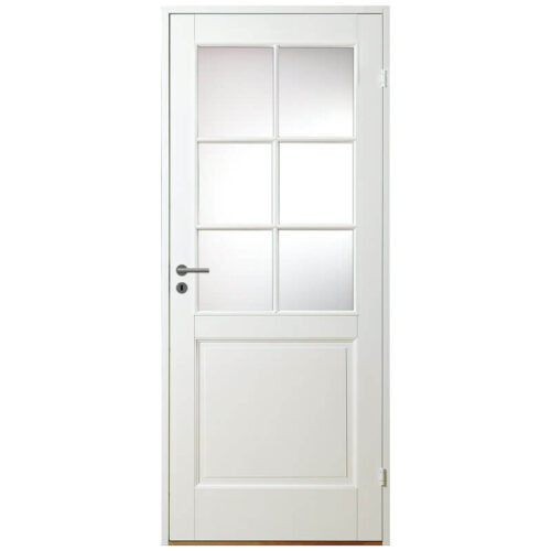 Innerdörr Diplomat Massiv SP6 Glas