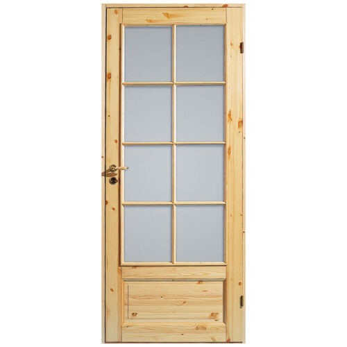 Innerdörr Diplomat Massiv SP8 Glas Furu