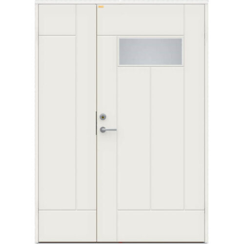 Parytterdörr Diplomat Barrstigen Halvpar Glas