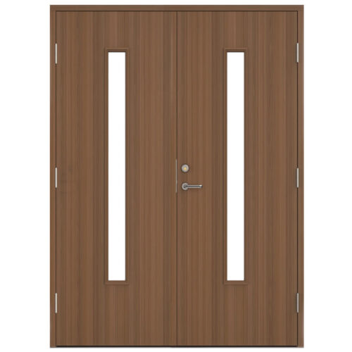 Parytterdörr Leksandsdörren Vargnäs Glas Teak