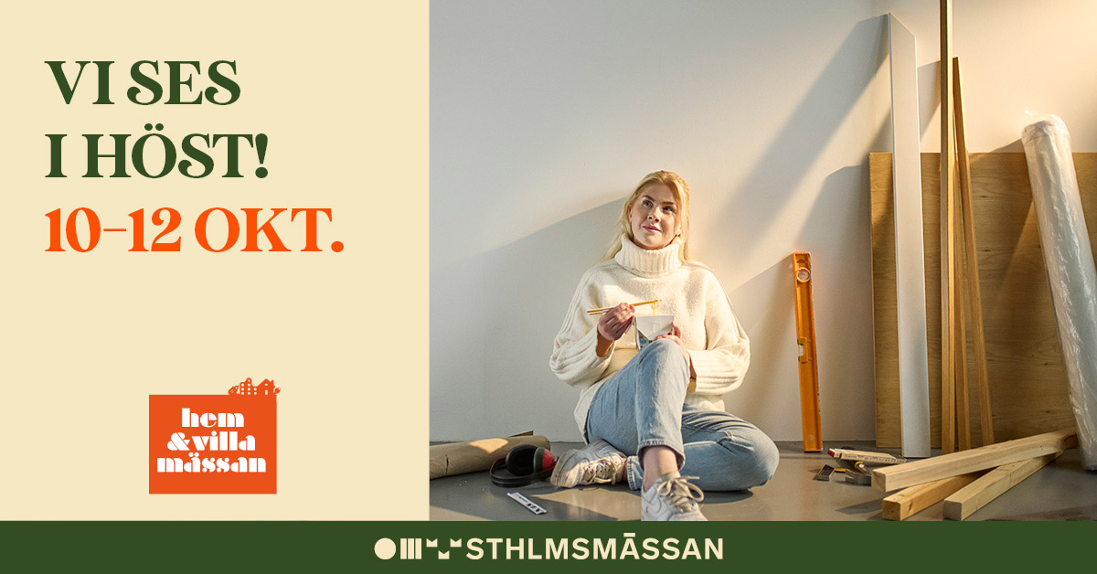 Hem & Villamässan i Älvsjö 10-12 oktober 2025