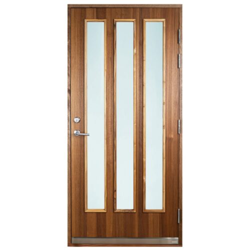 Ytterdörr Lurs Dörr Visby Glas Teak