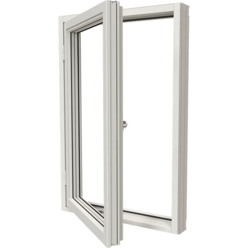 Sidohängt Fönster NTech 1 Luft Trä Aluminium